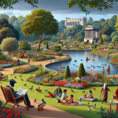 Parks und Gärten in London