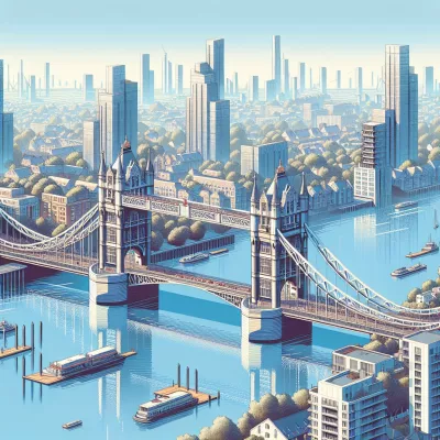 Chelsea Bridge » Moderne Struktur und ihre Rolle im Londoner Stadtbild