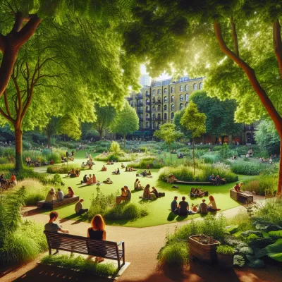 Elephant Park » Urbaner Rückzugsort und grüne Oase im Herzen von South London