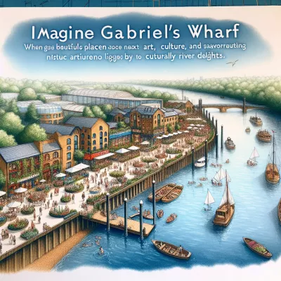Gabriel's Wharf » Kunst, Kultur und kulinarische Highlights am Themseufer