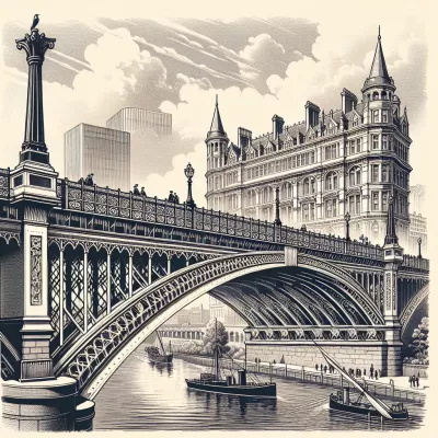 Grosvenor Bridge » Die erste eiserne Eisenbahnbrücke Londons und ihre Geschichte