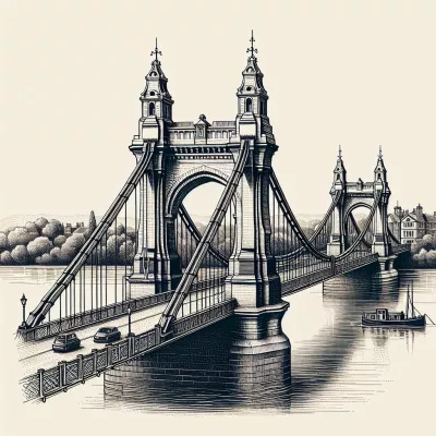 Hammersmith Bridge » Die Schönheit und Herausforderungen der historischen Brücke