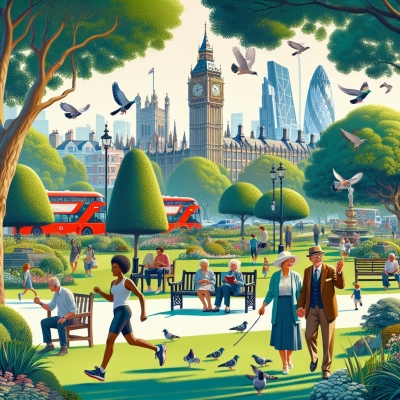 Jubilee Park » Erkunde die grünen Freiflächen und Attraktionen im Herzen Londons