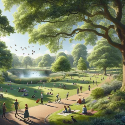 Normand Park » Erkunde die grüne Ruhe und Freizeitmöglichkeiten im Herzen von Camden