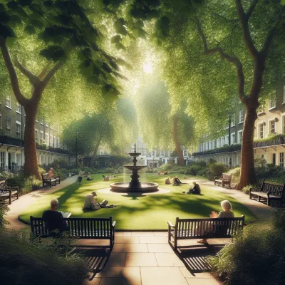 Paddington Street Gardens South » Ruhe und Erholung in Marylebone