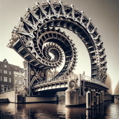 The Rolling Bridge » Das technische Wunderwerk und seine faszinierende Funktionsweise